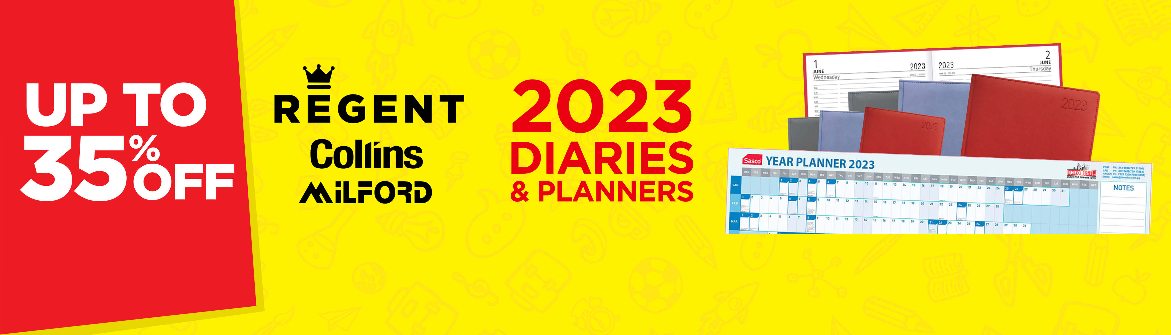 Diaries 2023 Banner